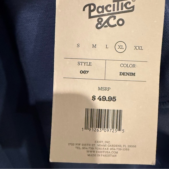 NWT Pacific & Co Game Day Super Bowl Crewneck Sweatshirt XL - Picture 4 of 5